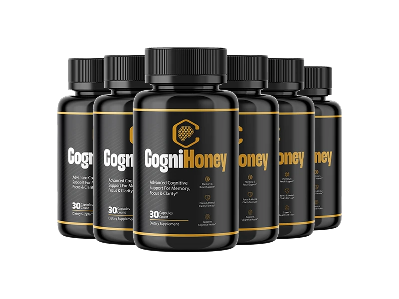 CogniHoney 6 Bottles package